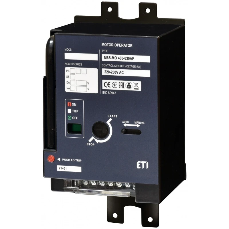 Мотор-привод NBS-MO 400-630AF AC220/230V для использования с NBS 400-630AF 004673232 ETI