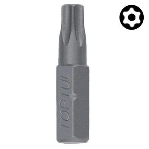 Насадка 1/4" 25мм TORX T10 с отверстием FSGA0810 TOPTUL