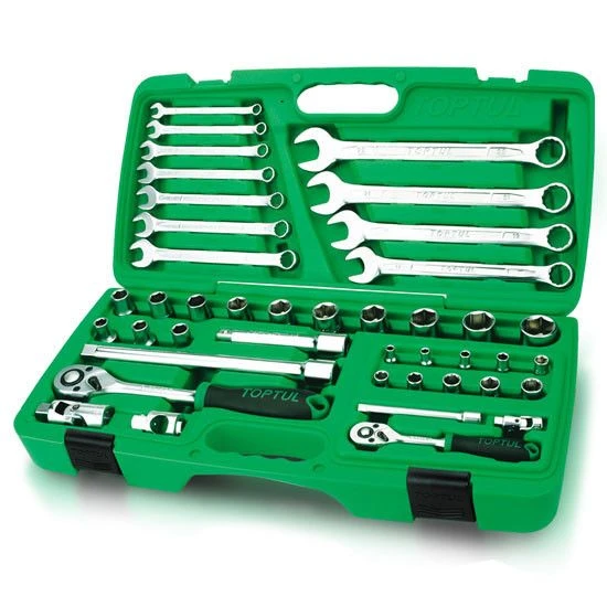 Набор инструментов комбинированный 1/2" и 1/4" 42ед. GAAI4201 TOPTUL