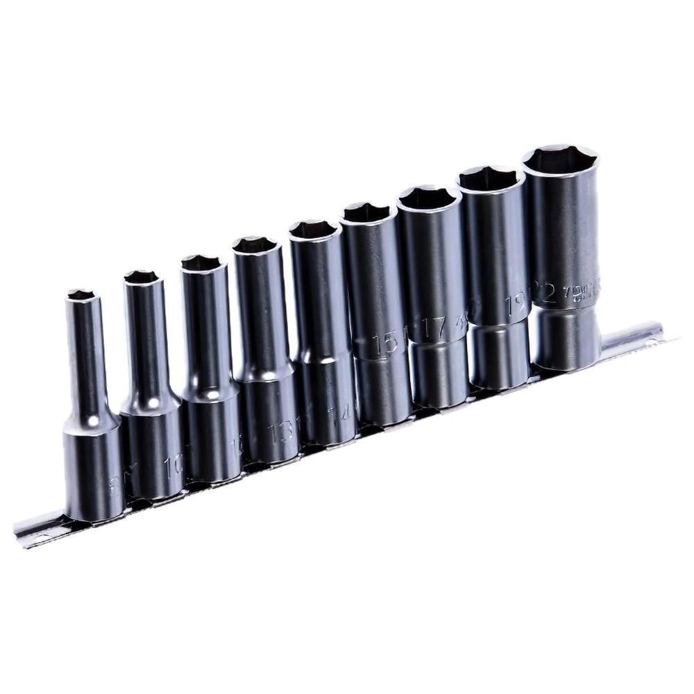 Набор головок длинных 1/2" 9ед. на планке GAAQ1605U TOPTUL