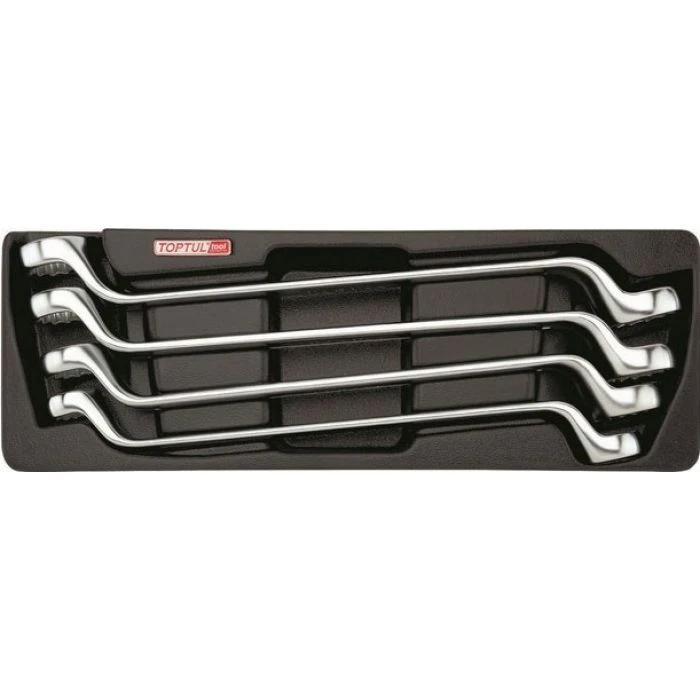 Набор ключей накидных 21-32мм (угол 75°) 4ед. в ложементе GAAT0402 TOPTUL