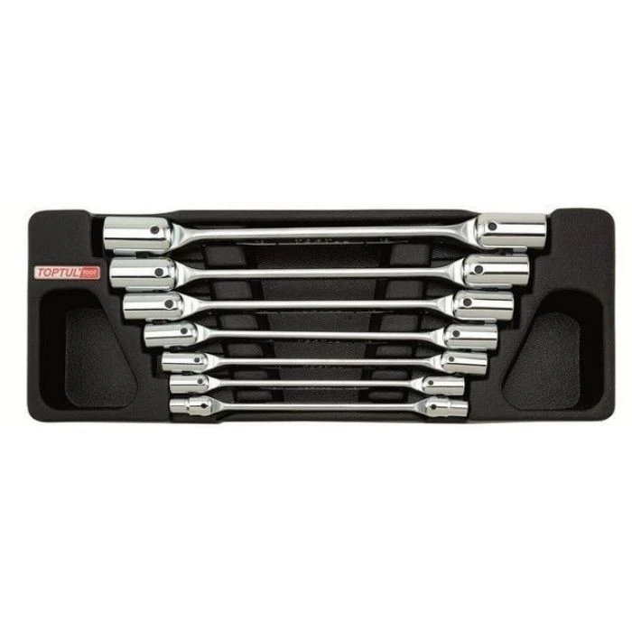 Набор ключей шарнирных 6-19мм 7ед. в ложементе GAAT0702 TOPTUL