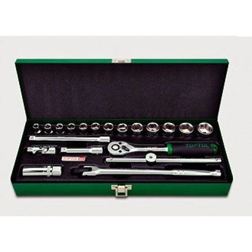 Набор инструмента 3/8" 20ед. в металлическом кейсе GCAD2001 TOPTUL
