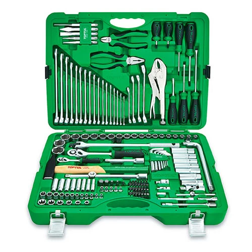 Набор инструмента комбинированный 150ед. в пластиковом кейсе 12-гр. GCAI150R1 TOPTUL