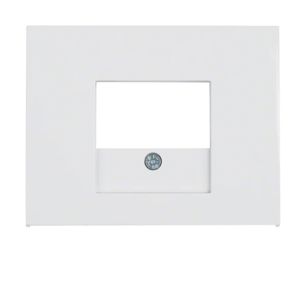 Накладка для розеток для громкоговорителей и розеток USB белая K.1 10357009 Hager