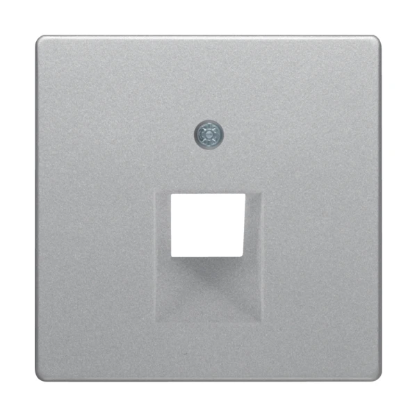 Накладка для 1-кратной розетки UAE алюминий Q.x 14076084 Hager