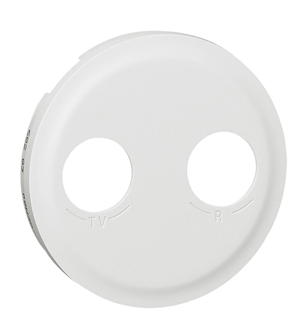 Накладка TV-FM розетки 068283 белый Legrand Celiane