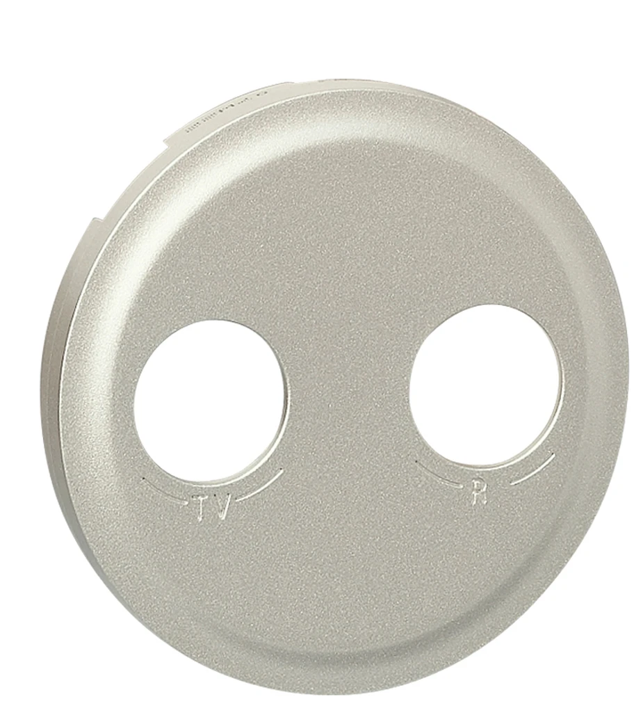 Накладка TV-FM розетки 068583 титан Legrand Celiane