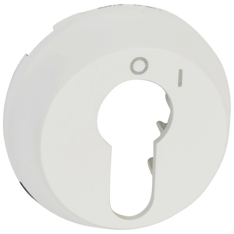 Накладка выключателя с ключом 2-х позиционного Celiane белая 68009 Legrand