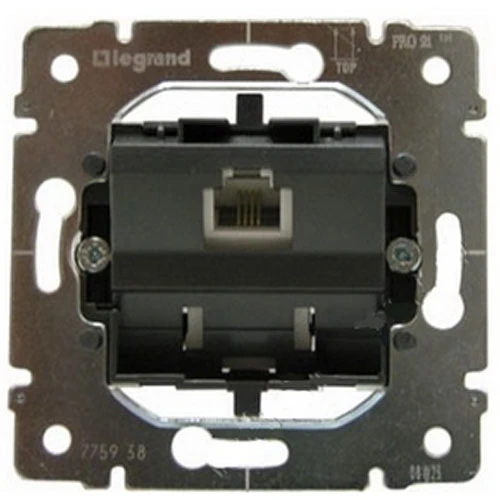 Механизм розетки телефонная RJ11 Legrand Galea Life 775938