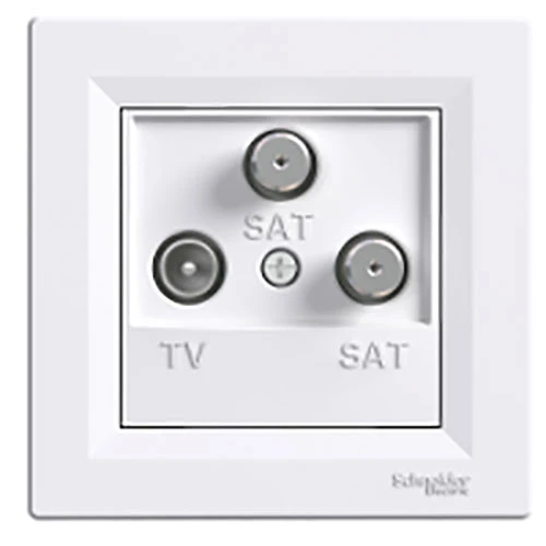 Розетка TV/SAT/SAT конечная белая EPH3600121 Schneider Electric Asfora