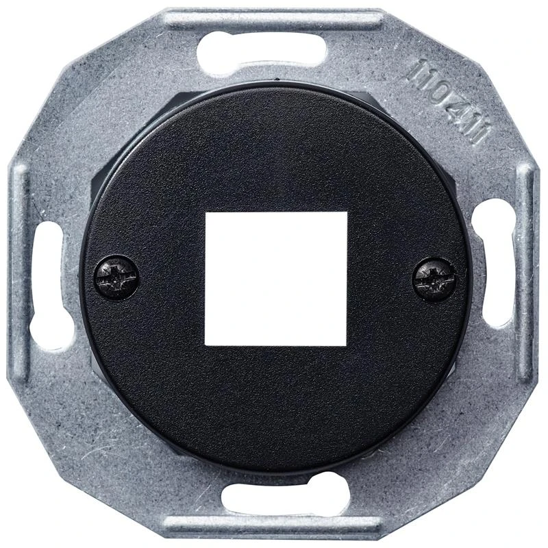 Центральная плата RJ45*1 черная WDE011702 Renova Schneider Electric