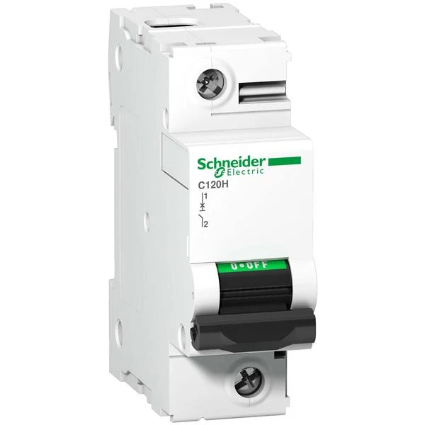 Автомат для электропроводки 125A 15kA 1 полюс тип B A9N18404 Acti9 С120H Schneider Electric