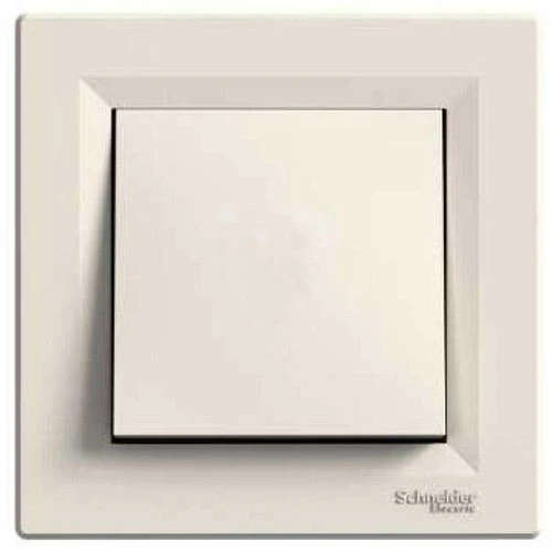 Выключатель 1-клавишный слоновая кость EPH0100123 Schneider Electric Asfora
