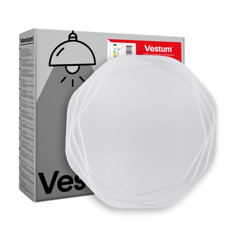 Накладной LED светильник ROSE звездное небо 20W 340x55мм 4000К VS-90031 Vestum