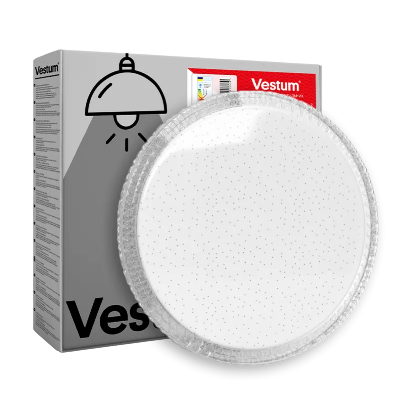 Накладной LED светильник CRYSTAL звездное небо 40W 490x65мм 4000К VS-90047 Vestum