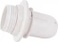 Патрон пластиковый E14 e.lamp.socket.with.nut.E14.pl.white белый s9100006 E.NEXT