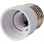 Патрон-перехідник E27-E14 пластиковий e.lamp.adapter.Е27/Е14.white 4A білий s9100021 E.NEXT