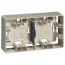 Коробка для накладного монтажу 2 поста слонова кістка Legrand Etika 672540