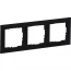 Рамка 3-постовая IP20 IK04 Черный 721523 SUNO LEGRAND