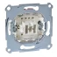 Одноклавишный двухполюсный механизм выключателя Merten System M Aquadesign MTN3112-0000 Schneider Electric