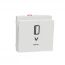 Выключатель карточный с подсветкой 10А 2 модуля белый NU328318 Schneider Electric Unica New
