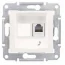 Механизм розетки телефонной RJ11 слоновая кость SDN4101123 Schneider Electric Sedna