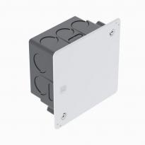 Розподільна коробка UV 80 K вмонтована для цегляних стін квадратна чорна 97x97x48мм IP20 2003112 OBO Bettermann