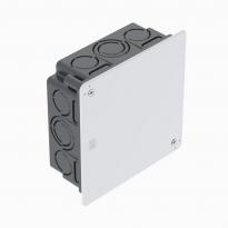 Розподільна коробка UV 100 K вмонтована для цегляних стін квадратна чорна 115x115x48мм IP20 2003118 OBO Bettermann