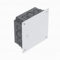 Розподільна коробка UV 150 K вмонтована для цегляних стін квадратна чорна 171x171x67мм IP20 2003124 OBO Bettermann