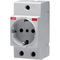 Розетка з установкою на DIN-рейку 16A (2К+3) 230V M1175 ABB