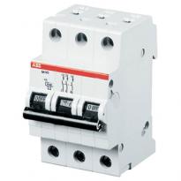 Автоматический выключатель 100А 6kA 3 полюса тип С S203-C100 ABB