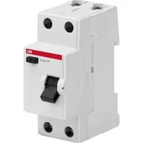 УЗО 25A 30mA 4,5kA тип AC 2 полюса BMF41225 ABB