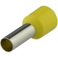 Кабельный наконечник трубчатый НТ 10,0-12 10мм.кв желтый (100 шт) A0060010145 АСКО-УКРЕМ
