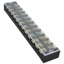 Клеммная колодка защищенная TB4512 12 пар 45А черная A0130050021 АСКО-УКРЕМ