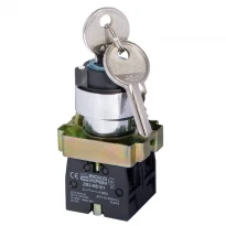 Кнопка поворотная с ключом 3-позиционная XB2-BG03 A0140010008 АСКО-УКРЕМ
