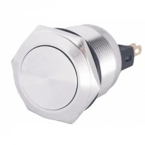 Кнопка металлическая плоская 1NO+1NC TYJ 22-211 A0140010124 АСКО-УКРЕМ