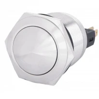 Кнопка металлическая выпуклая 1NO+1NC TYJ 22-231 A0140010128 АСКО-УКРЕМ