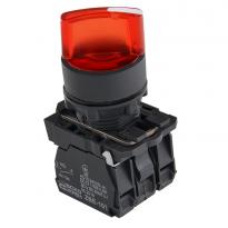 Кнопка красная поворотная 2-поз. с подсветкой TB5-AK124M5 A0140010166 АСКО-УКРЕМ