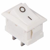 Перемикач 1 клавішний білий KCD1-101 White/White 1NO A0140040052 АСКО-УКРЕМ