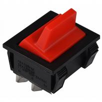Перемикач 1 клавішний червоний KCD2-9-201 R/B 2NO A0140040123 АСКО-УКРЕМ