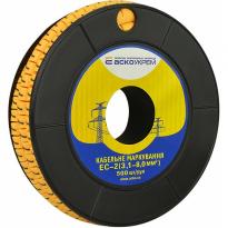 Маркер кабельний EC-2 3,1-8,0мм.кв символ "7" (500 шт) жовтий A0150080042 АСКО-УКРЕМ
