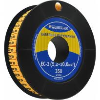 Маркер кабельний EC-3 5,2-10,0мм.кв символ "8" (350 шт) жовтий A0150080047 АСКО-УКРЕМ