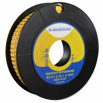 Маркер кабельный EC-0 0,75-1,5мм.кв символ "A" (1000 шт) желтый A0150080057 АСКО-УКРЕМ