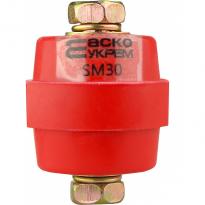 Ізолятор SM30 (М8) силовий з болтом A0150100002 АСКО-УКРЕМ