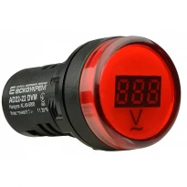Цифровой измеритель напряжения AD22-22DVM AC 80-500V (красный) A0190010010 АСКО-УКРЕМ