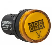 Цифровой измеритель напряжения AD22-22DVM DC 5-30V (желтый) A0190010013 АСКО-УКРЕМ