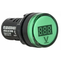 Цифровой измеритель напряжения AD22-22DVM DC 5-30V (зеленый) A0190010014 АСКО-УКРЕМ