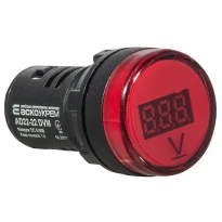 Цифровой измеритель напряжения AD22-22DVM DC 5-30V (красный) A0190010015 АСКО-УКРЕМ
