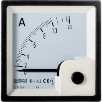 Амперметр AC прямого включения 10А 72х72 модель A-72-6 A0190010060 АСКО-УКРЕМ